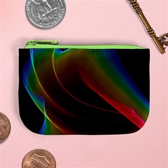 Liquid Rainbow, Abstract Wave Of Cosmic Energy  Coin Change Purse from ArtsNow.com Front