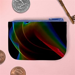 Liquid Rainbow, Abstract Wave Of Cosmic Energy  Coin Change Purse from ArtsNow.com Back