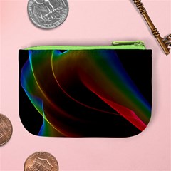 Liquid Rainbow, Abstract Wave Of Cosmic Energy  Coin Change Purse from ArtsNow.com Back