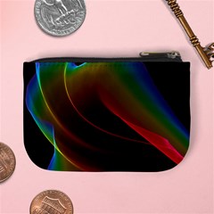 Liquid Rainbow, Abstract Wave Of Cosmic Energy  Coin Change Purse from ArtsNow.com Back