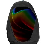 Liquid Rainbow, Abstract Wave Of Cosmic Energy  Backpack Bag