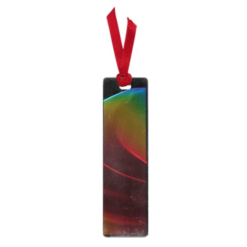 Liquid Rainbow, Abstract Wave Of Cosmic Energy  Small Bookmark from ArtsNow.com Front