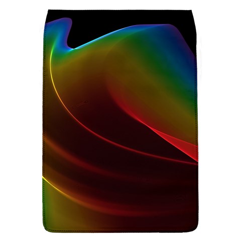 Liquid Rainbow, Abstract Wave Of Cosmic Energy  Removable Flap Cover (Large) from ArtsNow.com Front