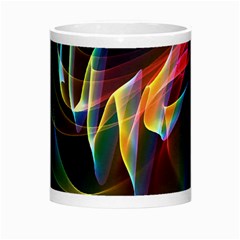 Northern Lights, Abstract Rainbow Aurora Morph Mug from ArtsNow.com Center