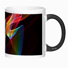 Northern Lights, Abstract Rainbow Aurora Morph Mug from ArtsNow.com Right