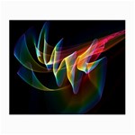 Northern Lights, Abstract Rainbow Aurora Glasses Cloth (Small, Two Sided)