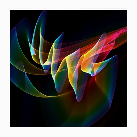 Northern Lights, Abstract Rainbow Aurora Glasses Cloth (Medium) from ArtsNow.com Front