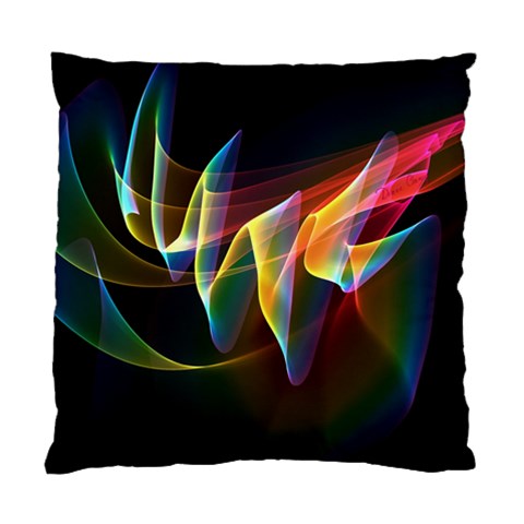 Northern Lights, Abstract Rainbow Aurora Cushion Case (Single Sided)  from ArtsNow.com Front