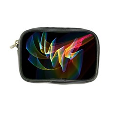 Northern Lights, Abstract Rainbow Aurora Coin Purse from ArtsNow.com Front