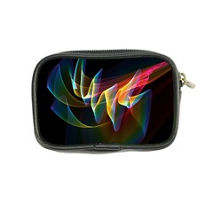 Northern Lights, Abstract Rainbow Aurora Coin Purse from ArtsNow.com Back