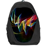 Northern Lights, Abstract Rainbow Aurora Backpack Bag