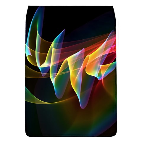 Northern Lights, Abstract Rainbow Aurora Removable Flap Cover (Large) from ArtsNow.com Front