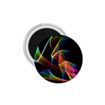 Crystal Rainbow, Abstract Winds Of Love  1.75  Button Magnet