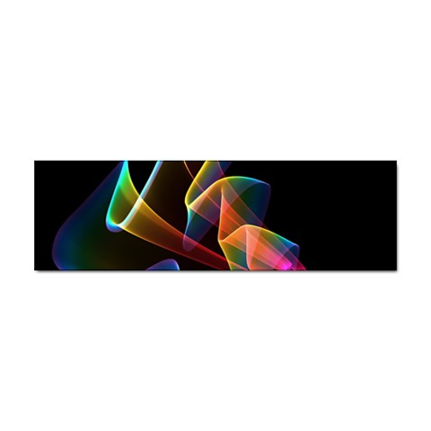 Crystal Rainbow, Abstract Winds Of Love  Bumper Sticker from ArtsNow.com Front