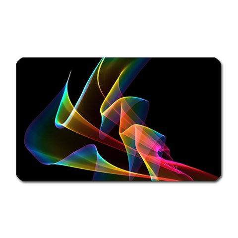 Crystal Rainbow, Abstract Winds Of Love  Magnet (Rectangular) from ArtsNow.com Front