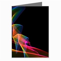 Crystal Rainbow, Abstract Winds Of Love  Greeting Card from ArtsNow.com Left