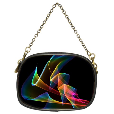 Crystal Rainbow, Abstract Winds Of Love  Chain Purse (One Side) from ArtsNow.com Front