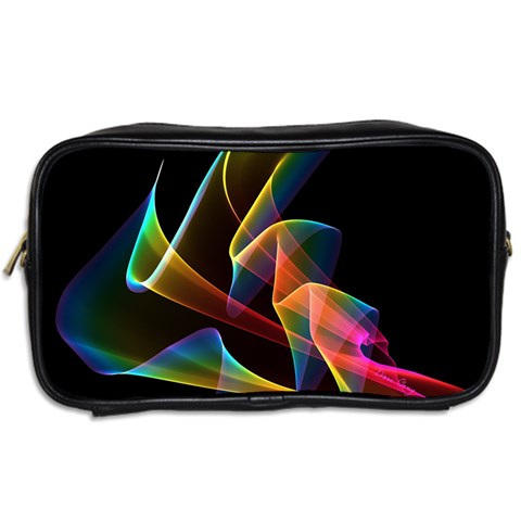 Crystal Rainbow, Abstract Winds Of Love  Travel Toiletry Bag (Two Sides) from ArtsNow.com Back