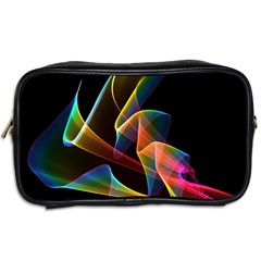 Crystal Rainbow, Abstract Winds Of Love  Travel Toiletry Bag (Two Sides) from ArtsNow.com Back