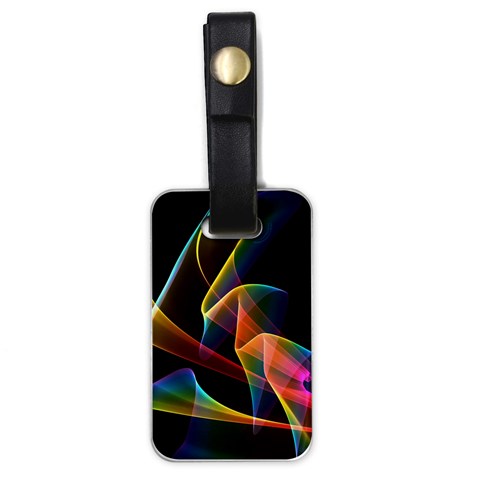 Crystal Rainbow, Abstract Winds Of Love  Luggage Tag (One Side) from ArtsNow.com Front