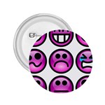 Chronic Pain Emoticons 2.25  Button