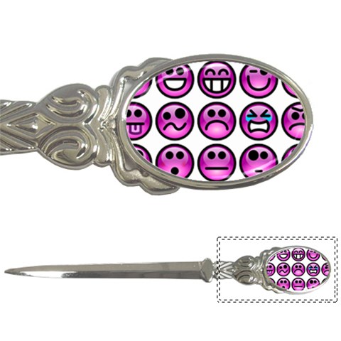 Chronic Pain Emoticons Letter Opener from ArtsNow.com Front