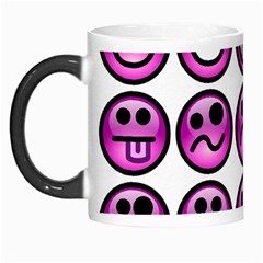 Chronic Pain Emoticons Morph Mug from ArtsNow.com Left