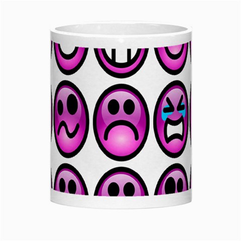 Chronic Pain Emoticons Morph Mug from ArtsNow.com Center