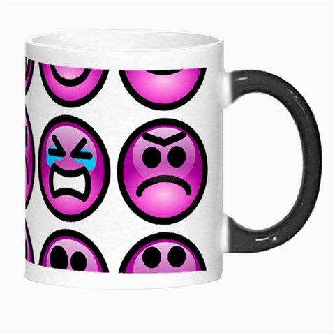 Chronic Pain Emoticons Morph Mug from ArtsNow.com Right