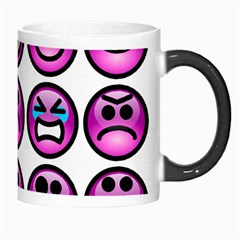 Chronic Pain Emoticons Morph Mug from ArtsNow.com Right