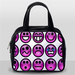 Chronic Pain Emoticons Classic Handbag (Two Sides) from ArtsNow.com Back