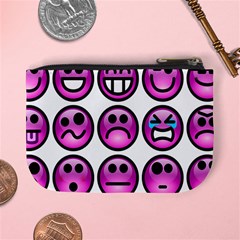 Chronic Pain Emoticons Coin Change Purse from ArtsNow.com Back