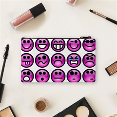 Chronic Pain Emoticons Cosmetic Bag (Small) from ArtsNow.com Back