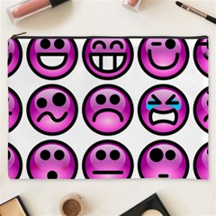 Chronic Pain Emoticons Cosmetic Bag (XXXL) from ArtsNow.com Front