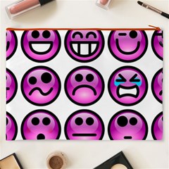 Chronic Pain Emoticons Cosmetic Bag (XXXL) from ArtsNow.com Back