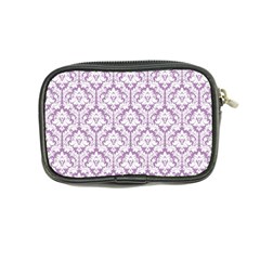 Lilac Damask Pattern Coin Purse from ArtsNow.com Back