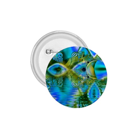 Mystical Spring, Abstract Crystal Renewal 1.75  Button from ArtsNow.com Front