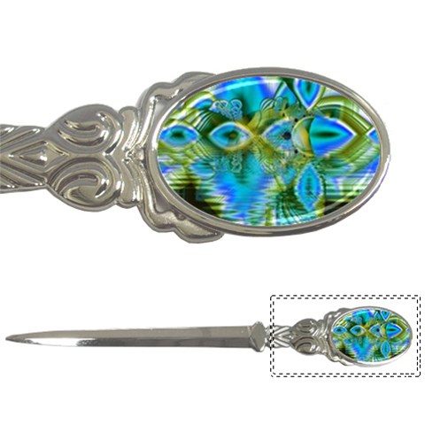 Mystical Spring, Abstract Crystal Renewal Letter Opener from ArtsNow.com Front