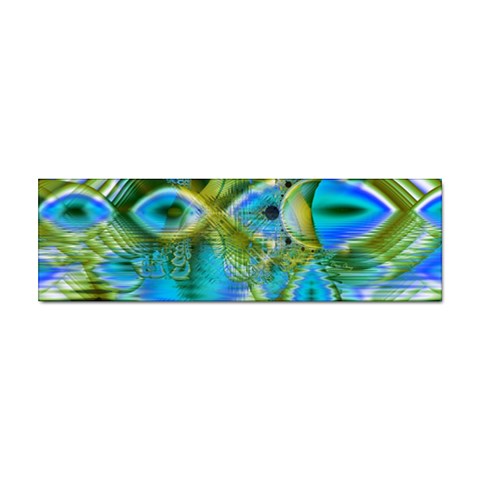 Mystical Spring, Abstract Crystal Renewal Bumper Sticker from ArtsNow.com Front