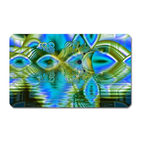 Mystical Spring, Abstract Crystal Renewal Magnet (Rectangular) from ArtsNow.com Front