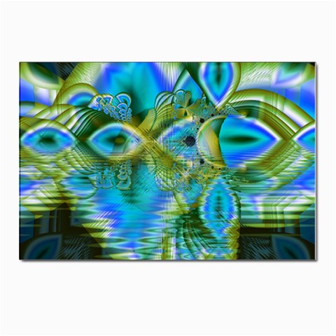 Mystical Spring, Abstract Crystal Renewal Postcard 4 x 6  (10 Pack) from ArtsNow.com Front