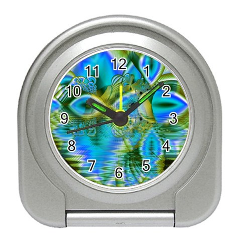 Mystical Spring, Abstract Crystal Renewal Desk Alarm Clock from ArtsNow.com Front