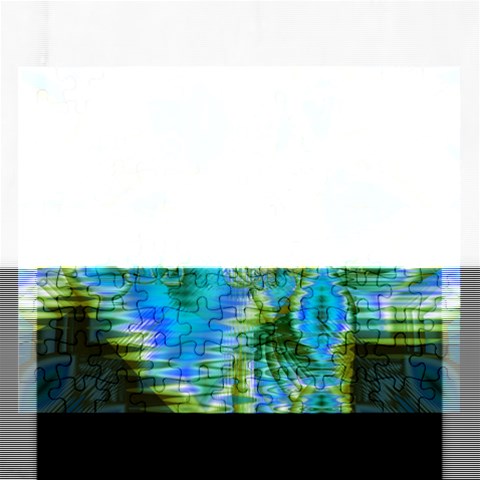 Mystical Spring, Abstract Crystal Renewal Jigsaw Puzzle (Rectangle) from ArtsNow.com Front