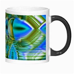 Mystical Spring, Abstract Crystal Renewal Morph Mug from ArtsNow.com Right