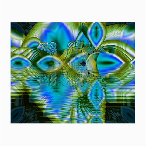 Mystical Spring, Abstract Crystal Renewal Glasses Cloth (Small) from ArtsNow.com Front