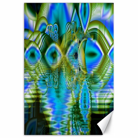 Mystical Spring, Abstract Crystal Renewal Canvas 20  x 30  (Unframed) from ArtsNow.com 19.62 x28.9  Canvas - 1