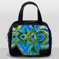 Mystical Spring, Abstract Crystal Renewal Classic Handbag (Two Sides) from ArtsNow.com Back