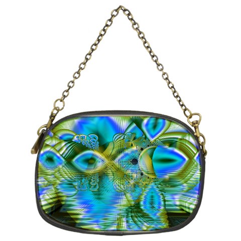 Mystical Spring, Abstract Crystal Renewal Chain Purse (Two Sided)  from ArtsNow.com Front