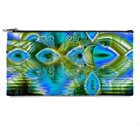 Mystical Spring, Abstract Crystal Renewal Pencil Case from ArtsNow.com Front