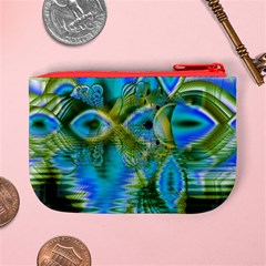 Mystical Spring, Abstract Crystal Renewal Coin Change Purse from ArtsNow.com Back